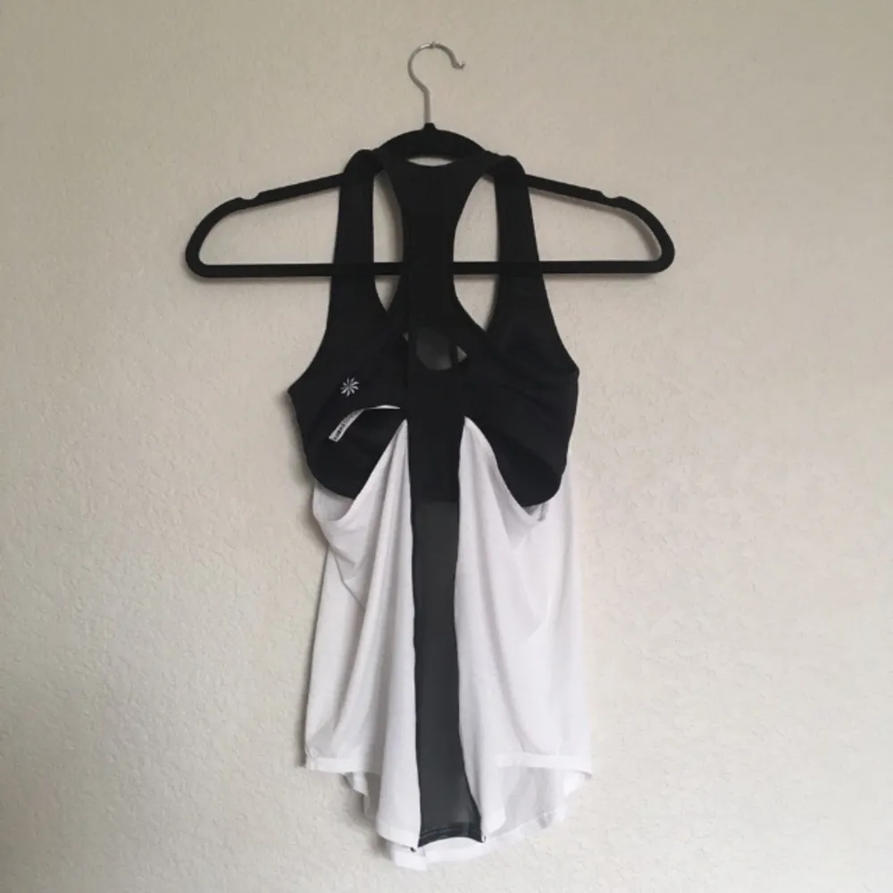 ATHLETA Hullabraloo Black/White Tank 32C - Image 8