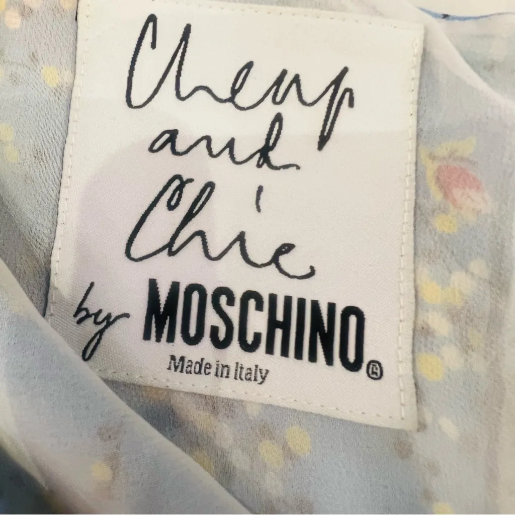 Moschino Cheap and Chic floral tunic - Image 9