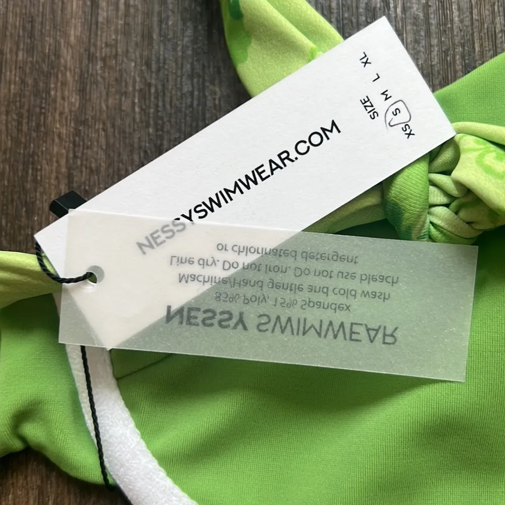 Nessy Swimwear Hawaiian Print Top - Image 4