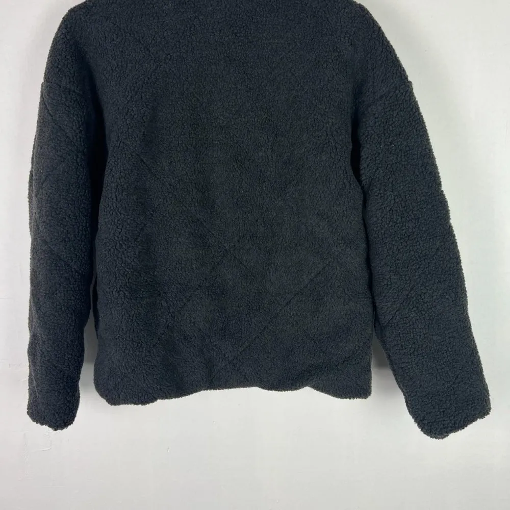 NWT Universal Thread Sherpa Jacket Dark Grey Size Small S NEW S2231 - Image 11