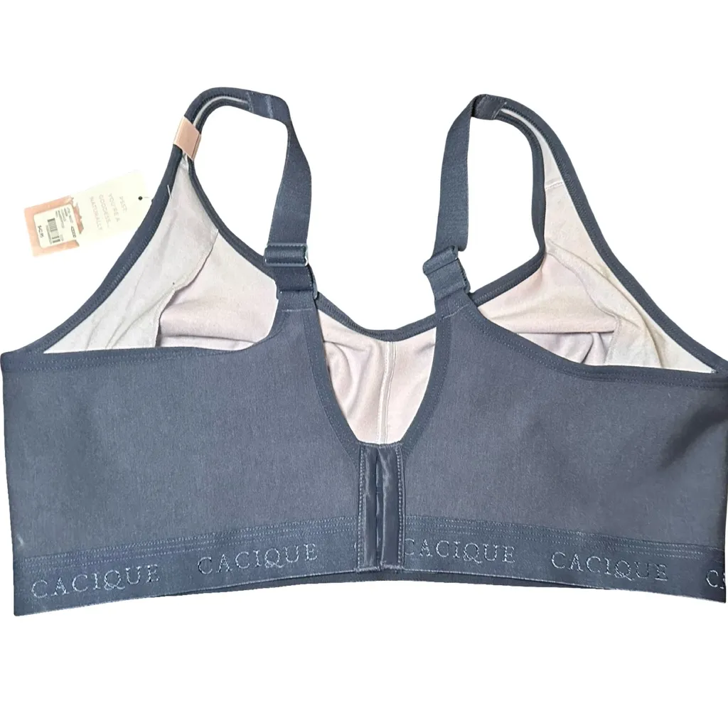 Cacique Unlined Full Coverage No Wire Bra Size 42DDD NWT - Image 6