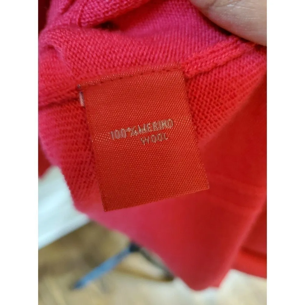 KRIMSON KLOVER Wool V Neck Sweater Knit Dress S XS - Image 9