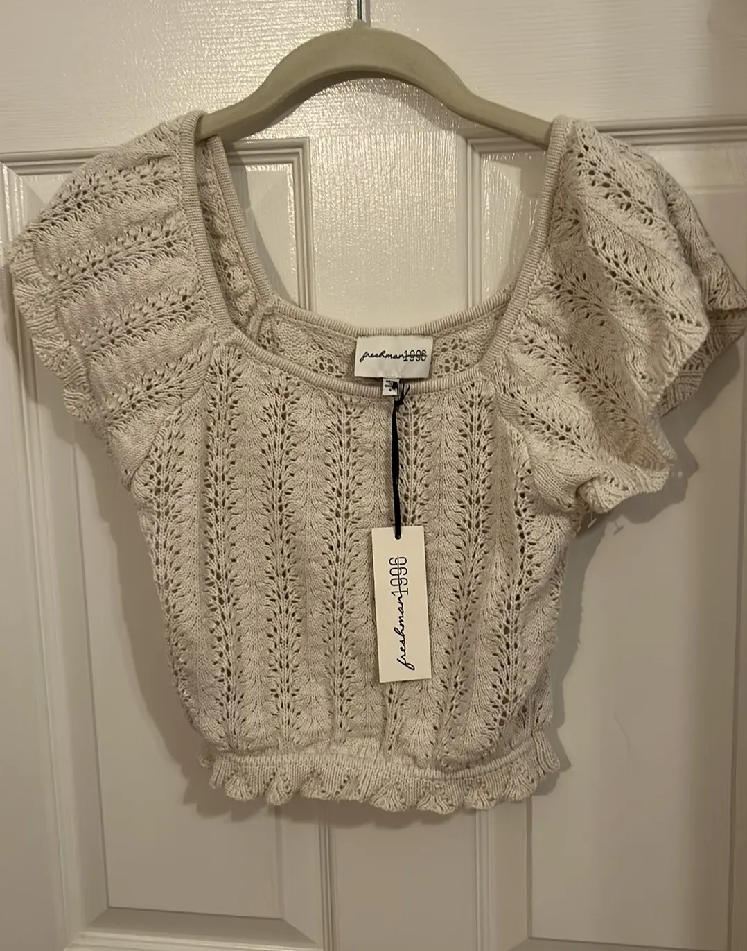 Boutique Shirt/Skirt Set Tan - Image 2