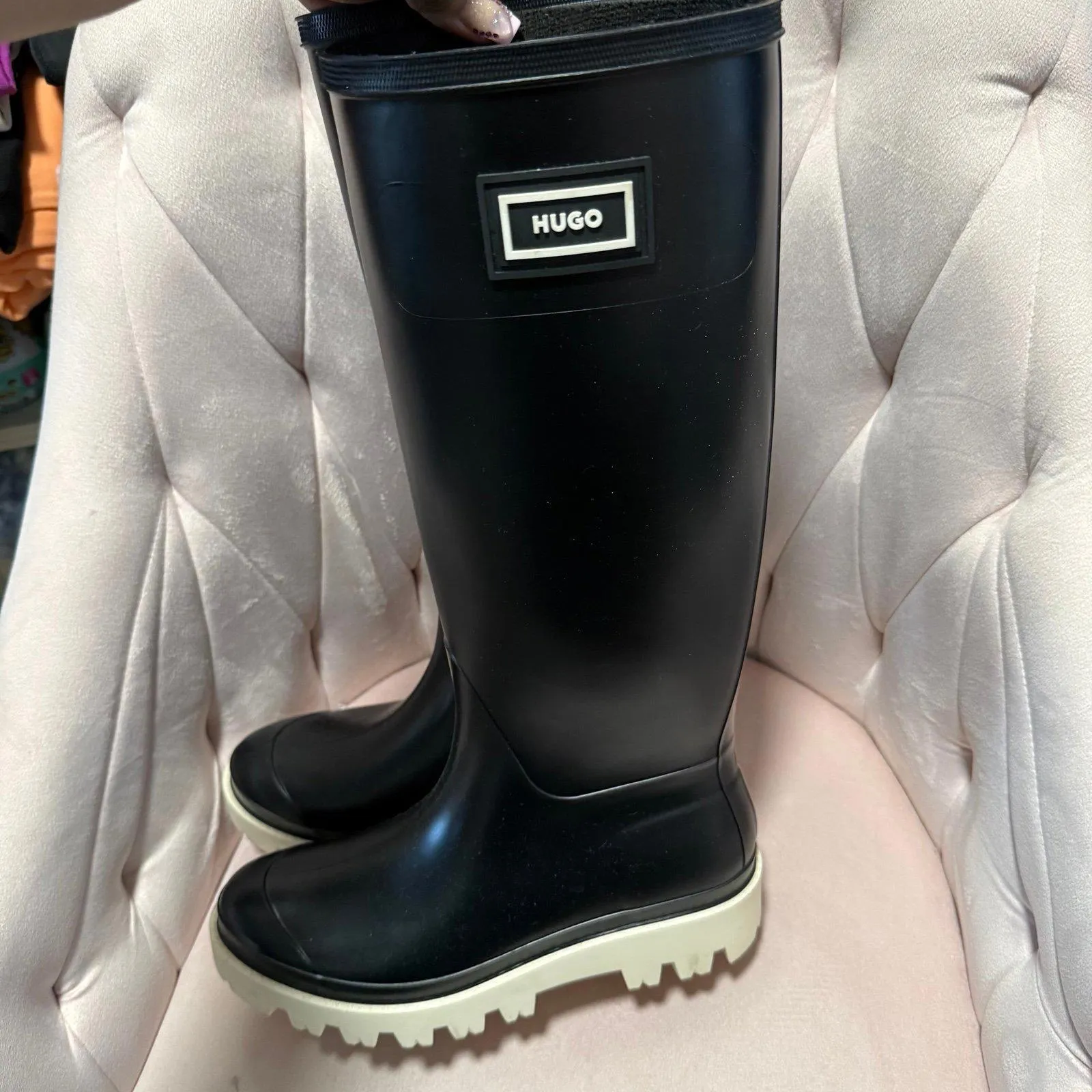 Hugo Boss Black Athena Tall Boots - Image 2