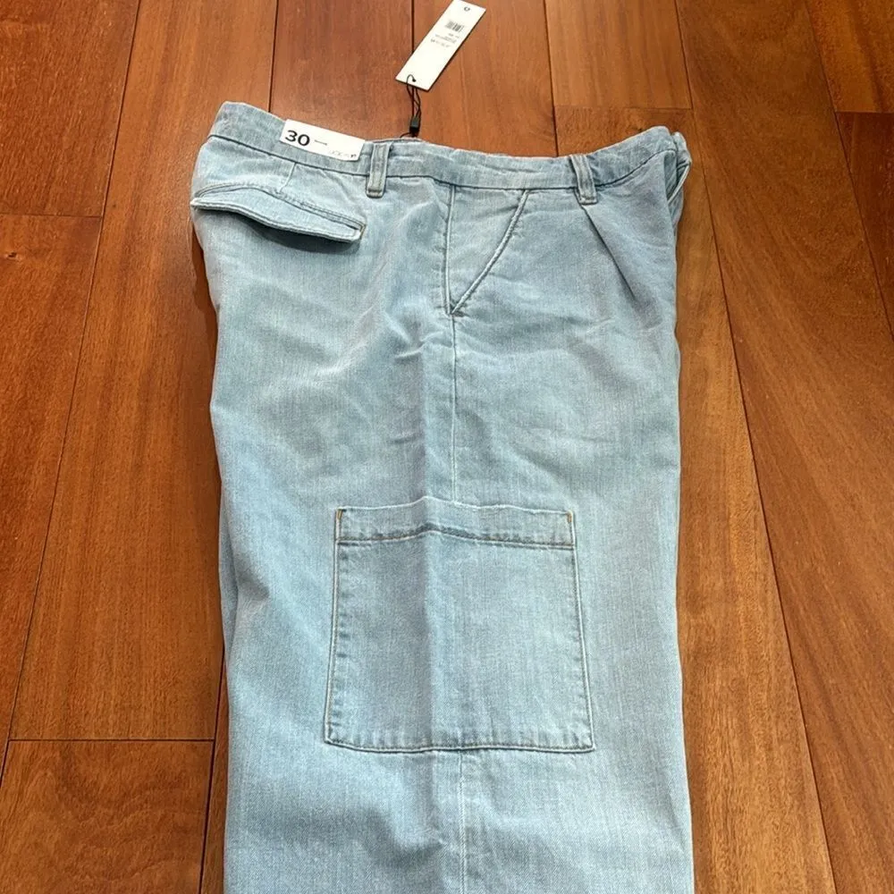 NWT Joe's‎ Women's Jeans The Petra Natural Wide Leg Cargo Jeans size 30 - Image 7