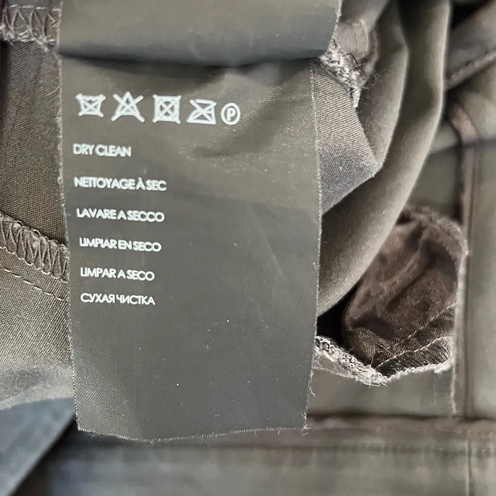 Club Monaco Pants Gray Slim Fit Crop Slate Grey Pant Sz 4 GUC Straight Skinny - Image 9