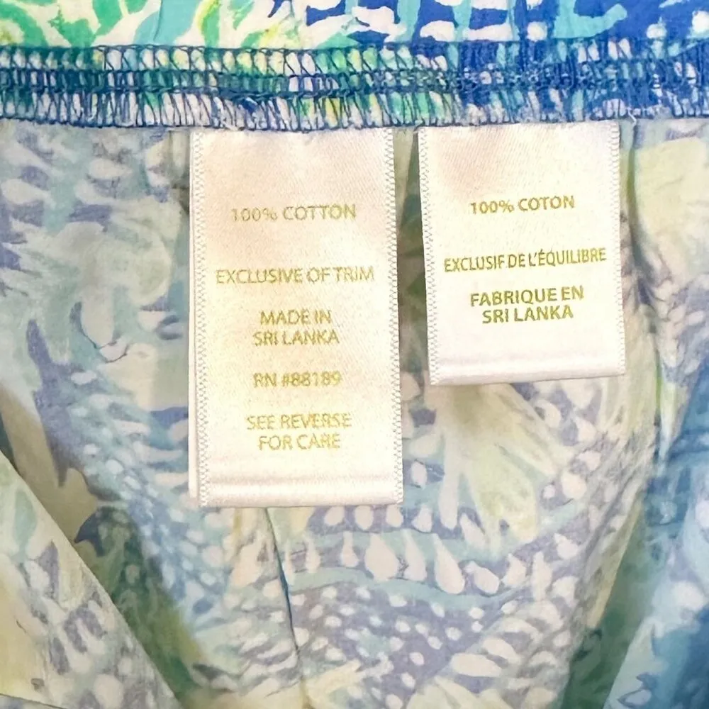 Lilly Pulitzer Bal Harbour Palazzo Pant Tropic Like Its Hot - Size: Small - Image 4