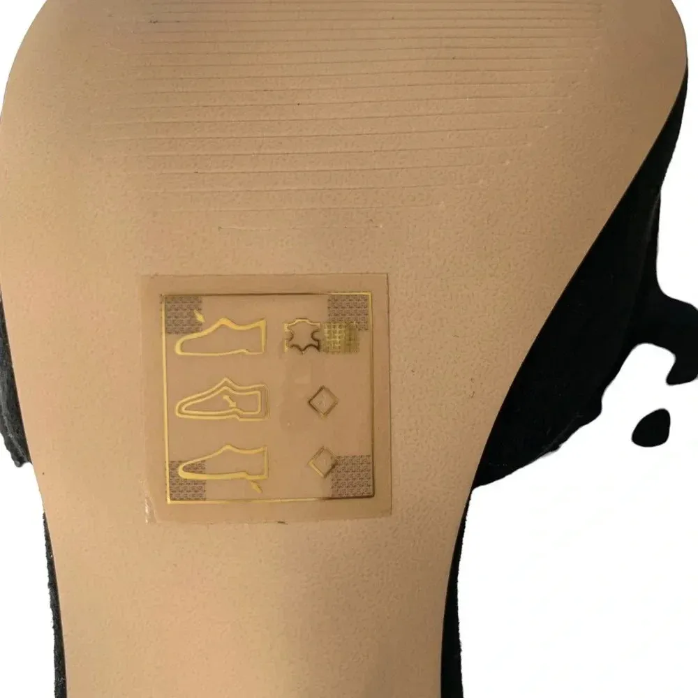 Draper James Livia Jeweled Ankle Strap Large Bow Sandals Black Size 7.5 NWT - Image 7