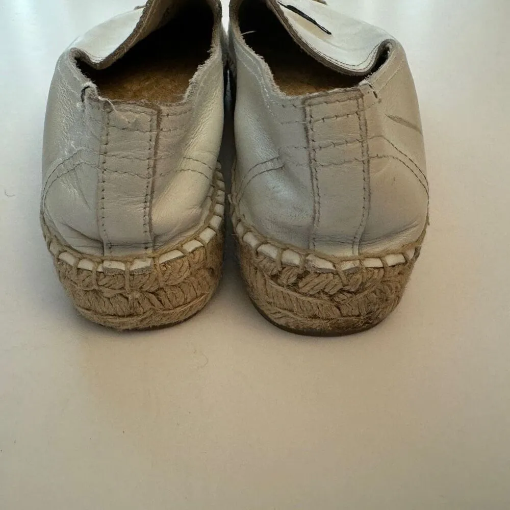 Soludos Jason Polan Wink Embroidered Leather Espadrilles‎ Women’s Size 7 Shoes - Image 11