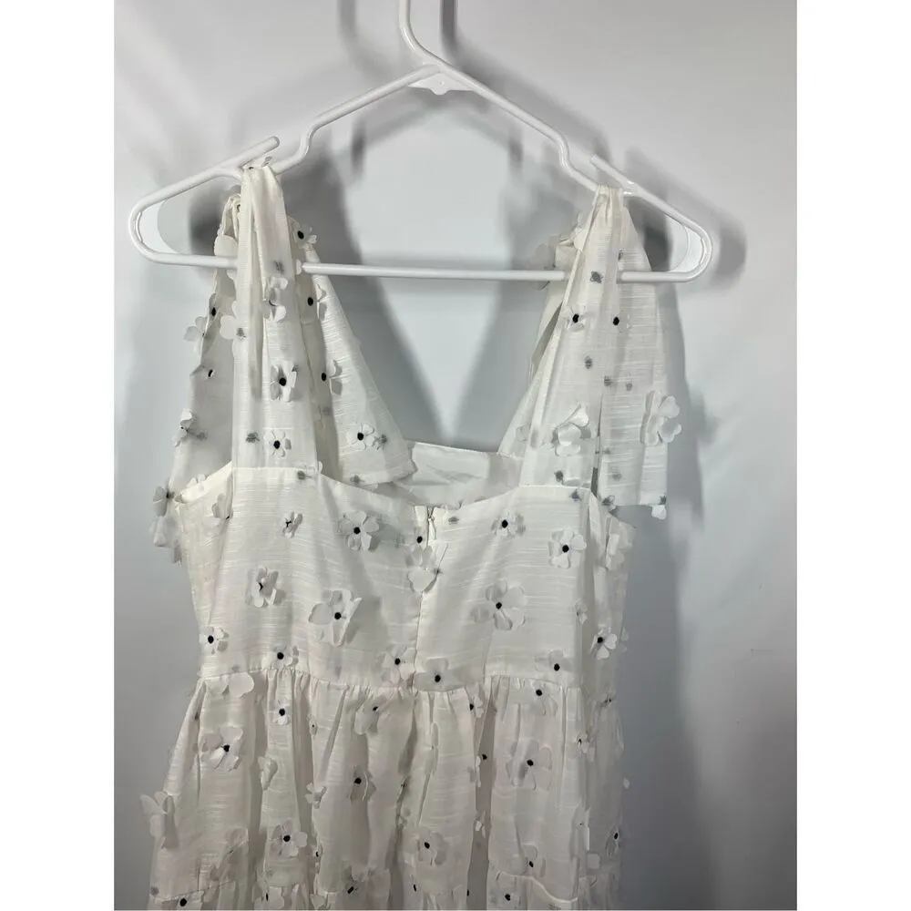 Sister Jane almond blossom midi dress size small Blue - Image 8