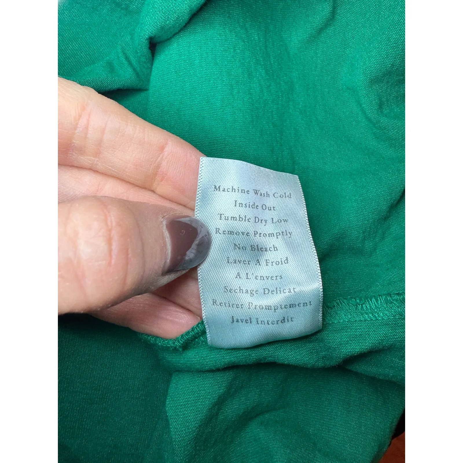 Frank & Eileen Patrick Kelly Green Popover - Size M - Image 7