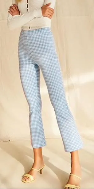 Forever 21 Gingham Flare Pants - Image 3