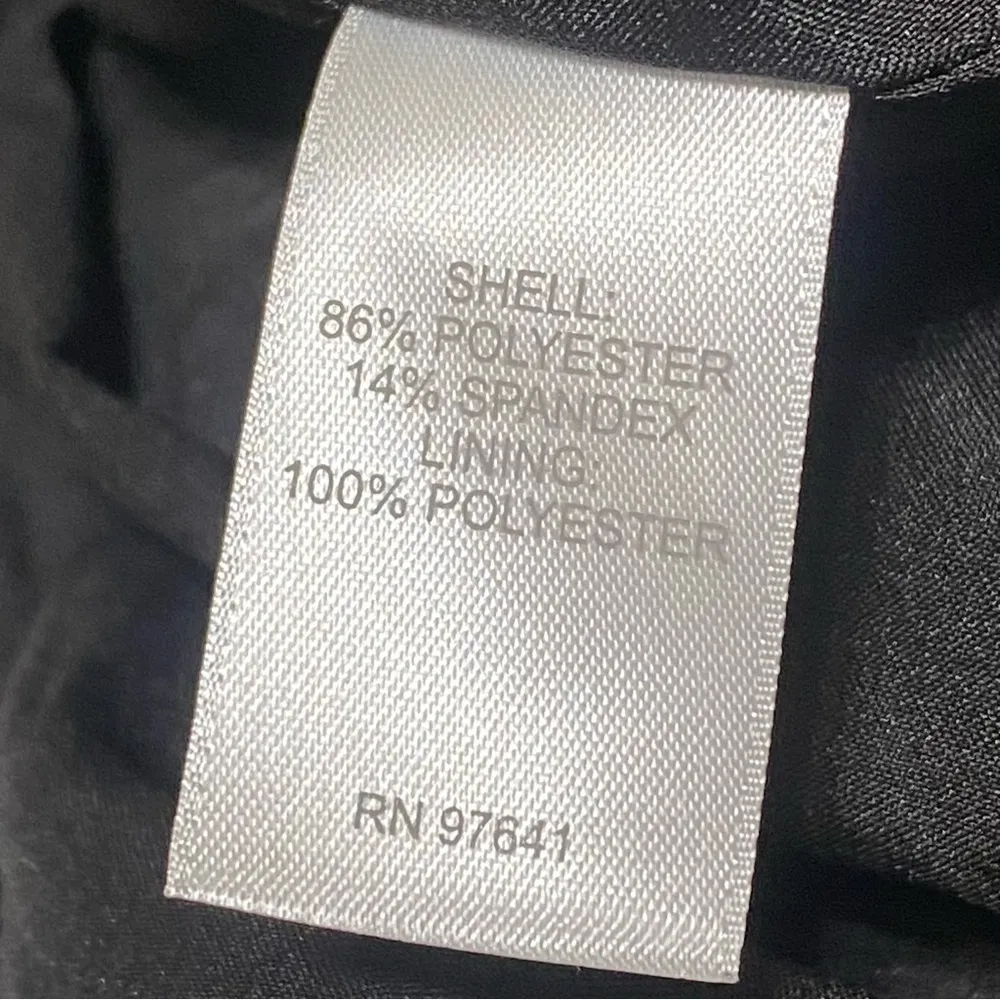 Christian Siriano For J Jill Black Faux Suede Pencil Skirt Size Medium - Image 4