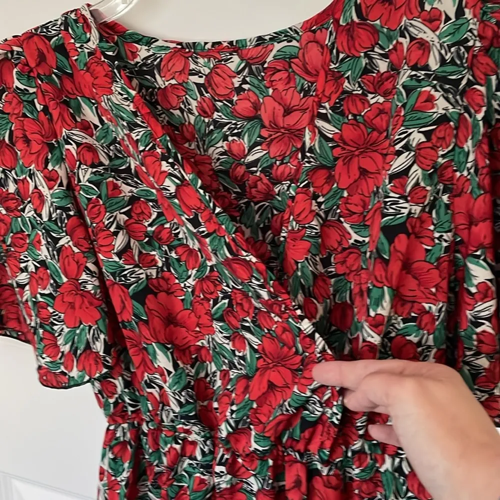 SHEIN Floral Ruffle Dress 6 - Image 4