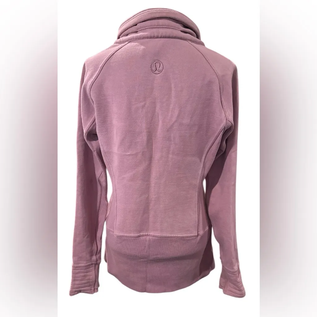Lululemon Athletica Radiant Pink taupe Zip-Up Jacket size 10 never used - Image 6
