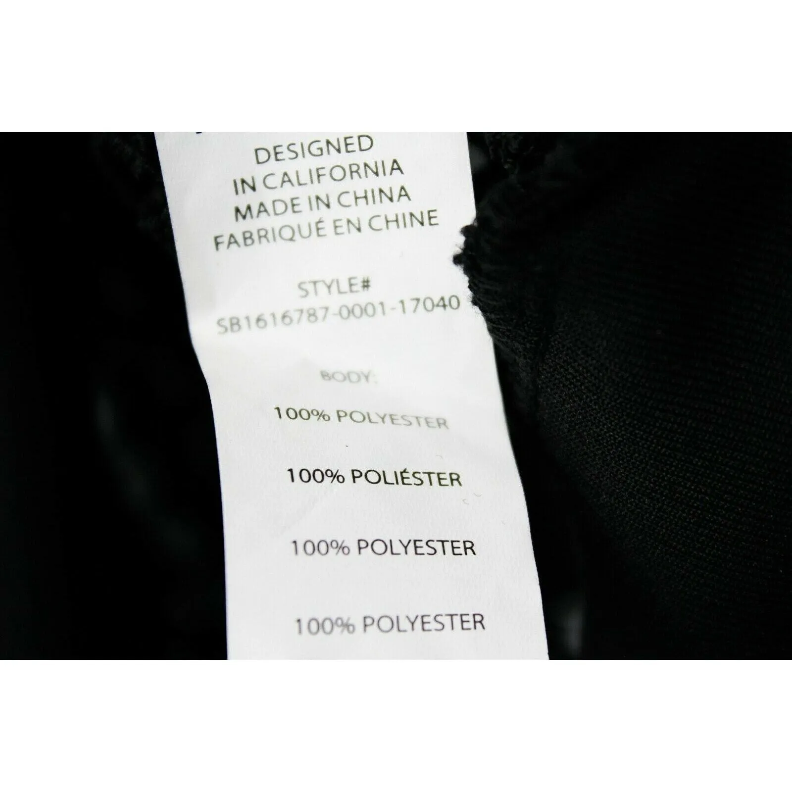 Fabletics Women's Sophie Tunic Top Black Lace Crochet Inlet Cover Up Sz Medium - Image 7