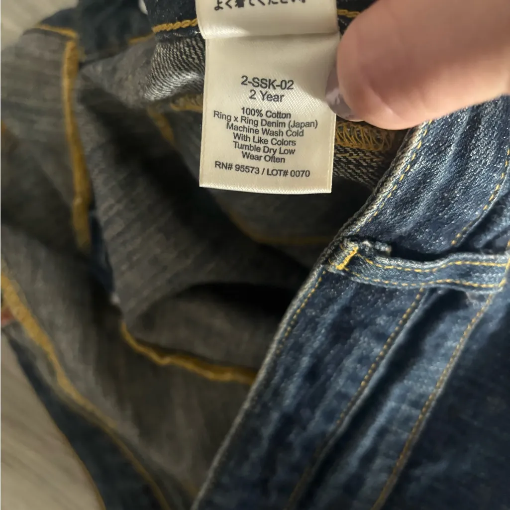 Paper Denim & Cloth Dark Blue Mini Skirt - Image 5