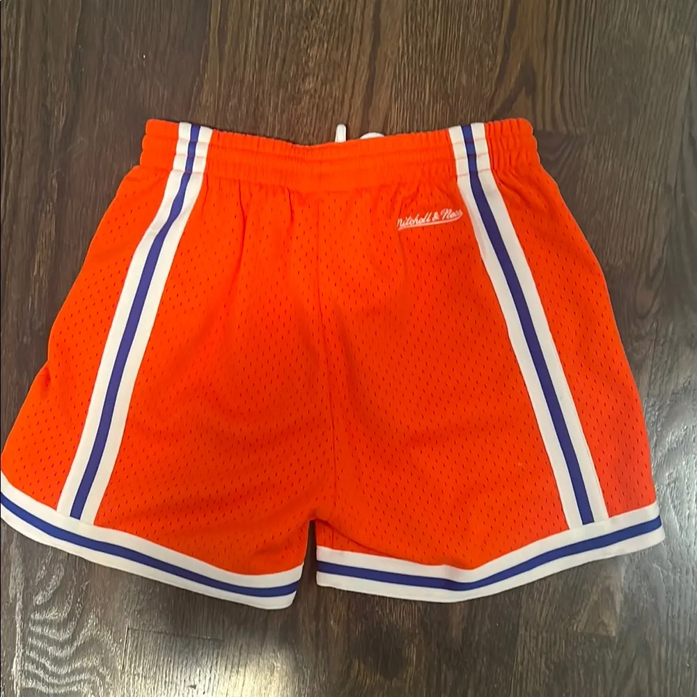 Mitchell & Ness  Orange Athletic Shorts - Image 5