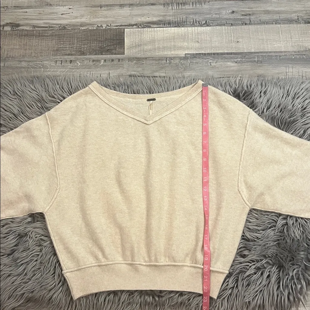 Free People ‘Love Like This’ cashmere pullover sweater L - Image 8