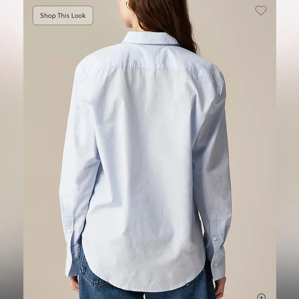 J.Crew Garçon classic shirt in cotton poplin - Image 3