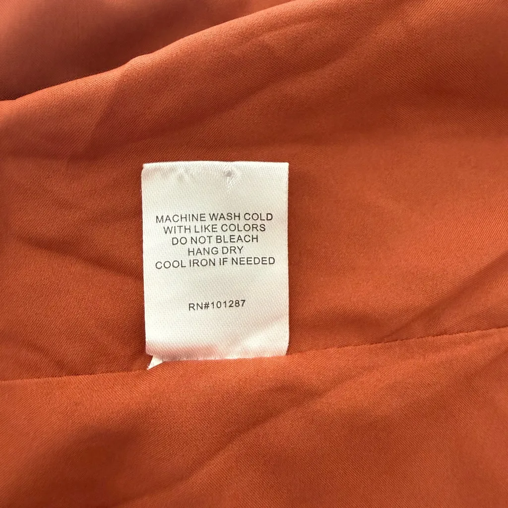 Alexia Admor Burnt Orange Long Sleeve Dress - Image 4