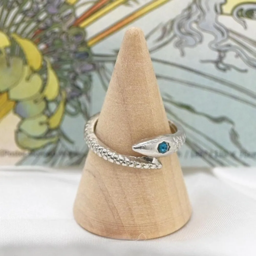 Silver Snake Ring - Image 2