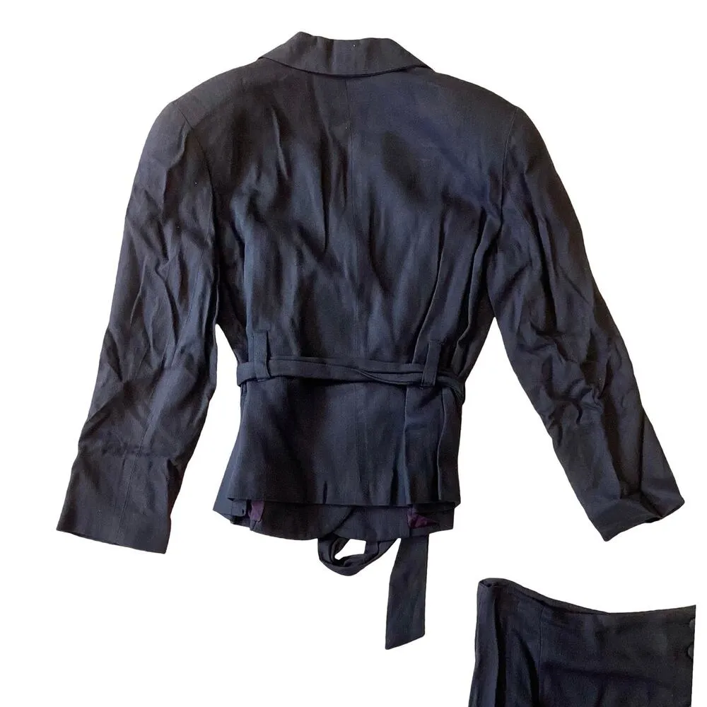 Executive Collection Skirt Set Black Size 8P - Image 7