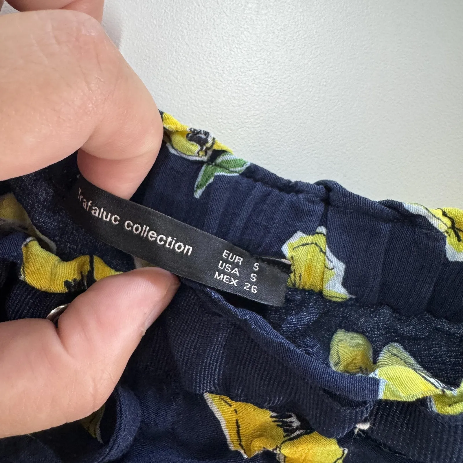 Zara‎ Pants Womens Small Floral Print Drawstring Waist Casual Lightweight - Image 5