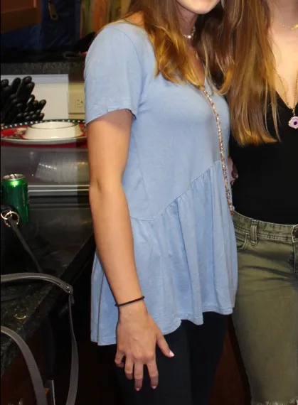 7th Ray Blue Tee  - Image 3