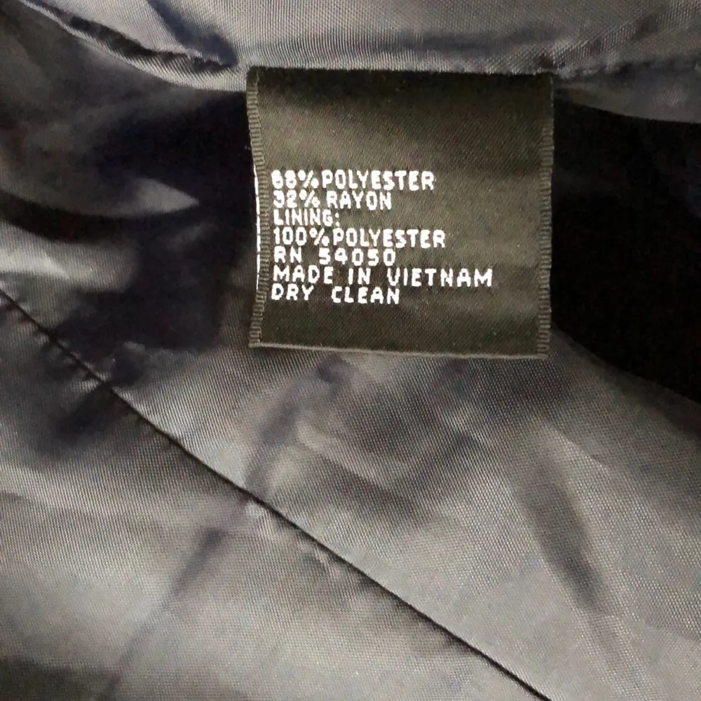 NINE WEST Navy Blue Blazer Jacket 6P - Image 8