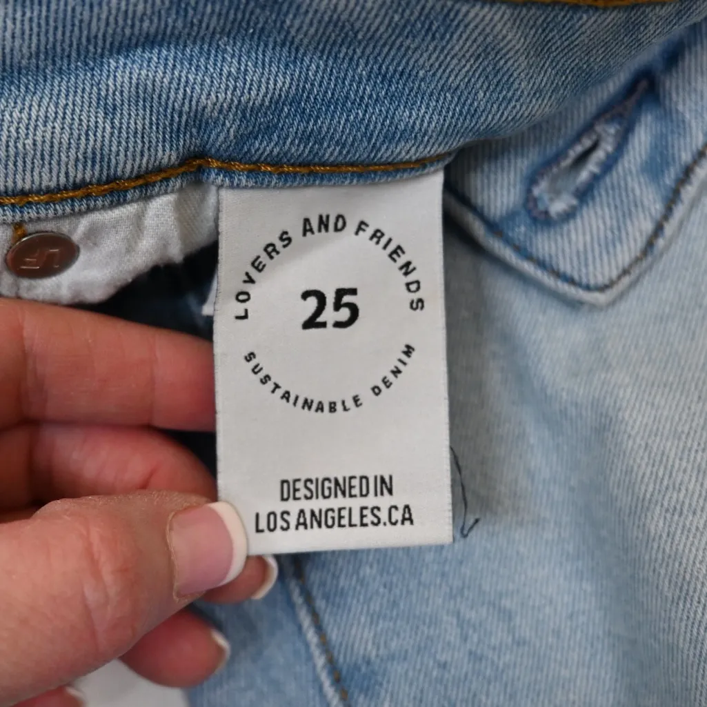 Lovers and Friends Women's 25 Ricky Mid Rise Stretch Skinny Jean - Image 10