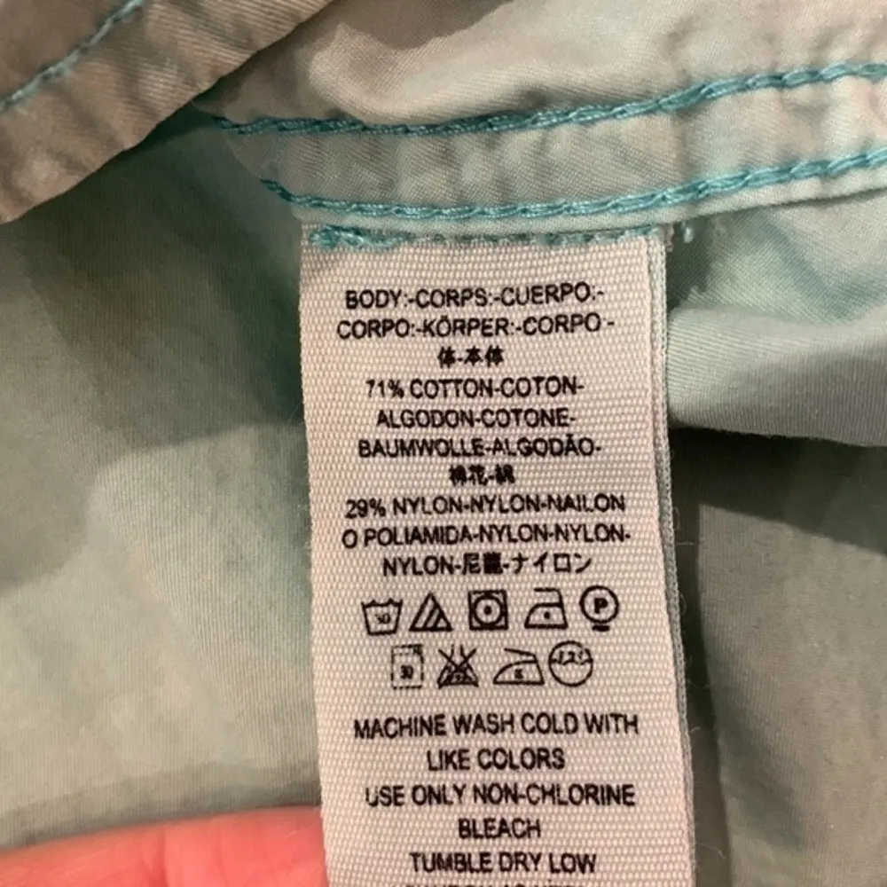 Free People oversized lace up cotton poplin pullover XS/S - Image 8