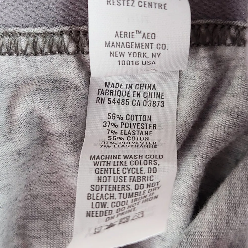 Offline by Aerie Women's Leggings Size M Camo Gray White - Image 6