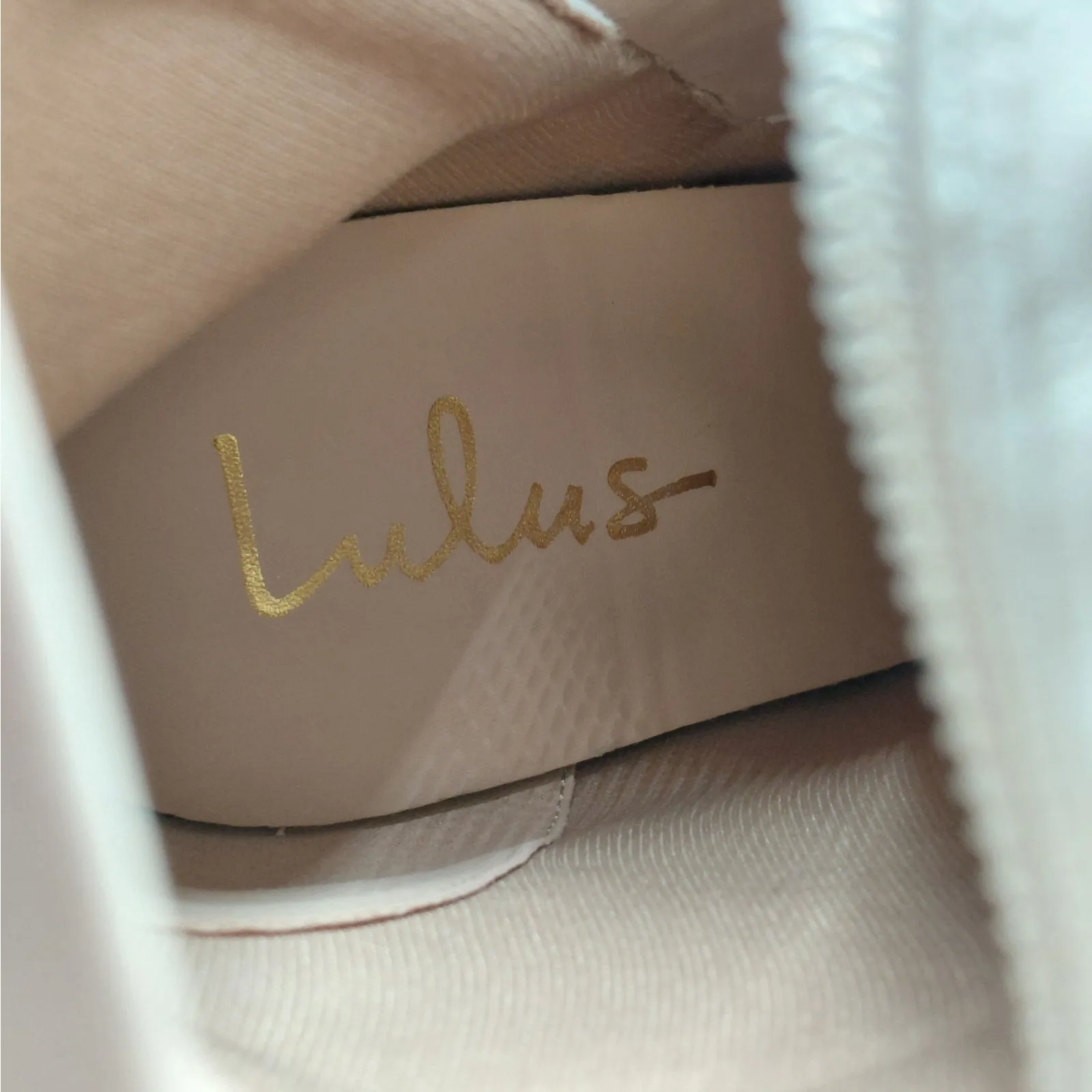 Lulus Womens Size 11 Ivory Olivet Over Knee High Heel Boots Pointed Toe NWT - Image 9