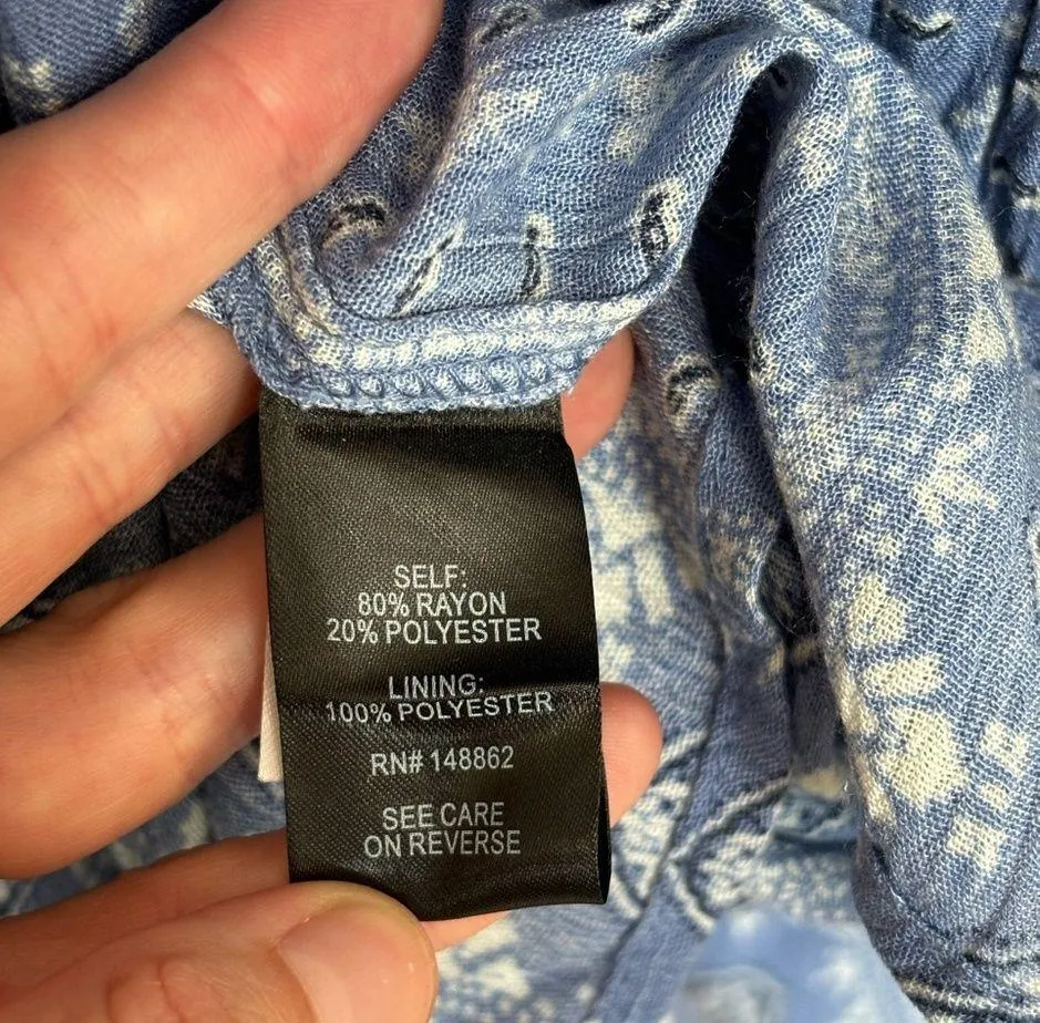 Torrid Mini Washable Gauze Fit And Flare Dress in Boho Print - Size 2 - Image 6