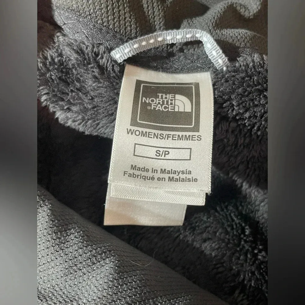 The North Face Sweater Fleece 1/4 Zip Jacket Black Women's Small Basic Neutral - Image 5