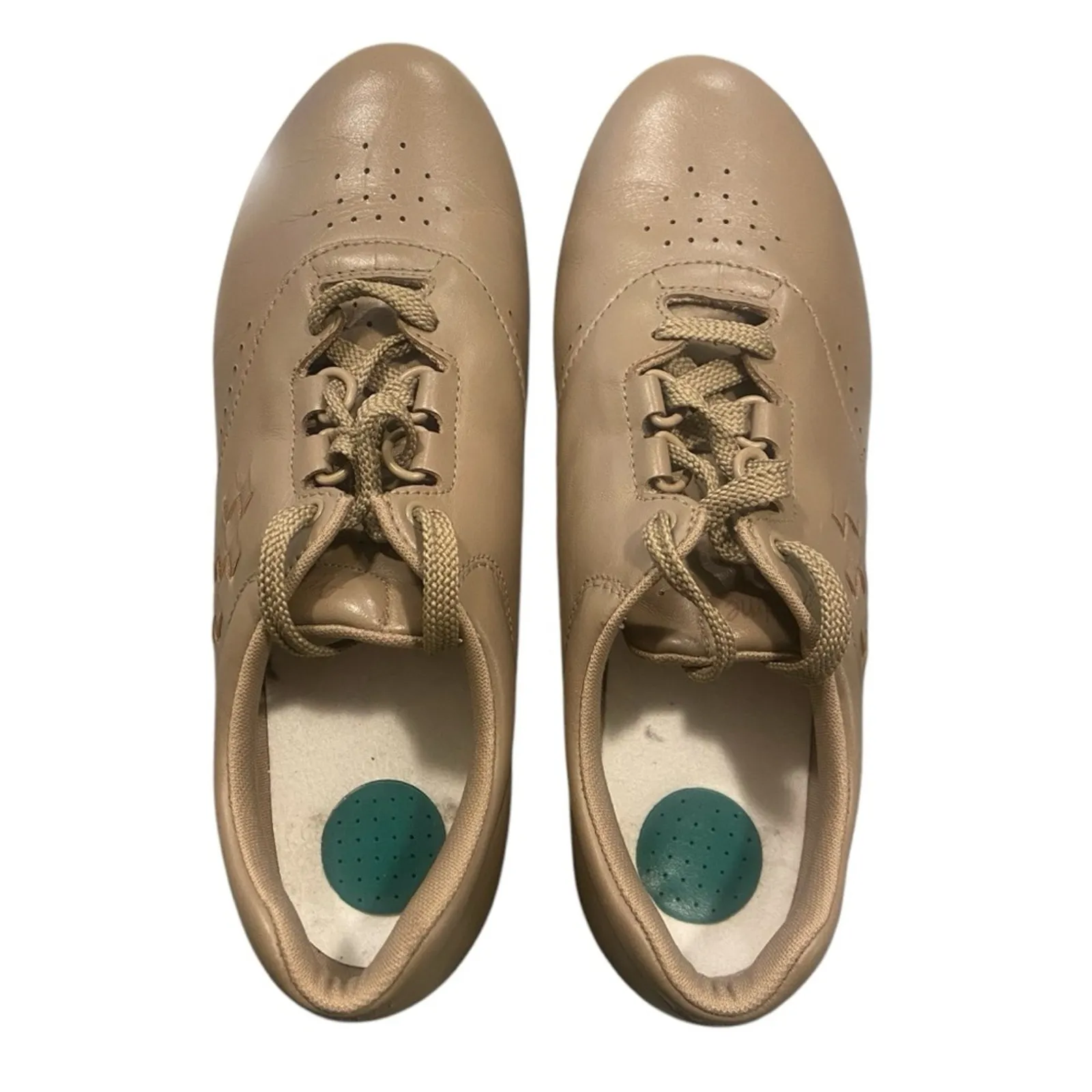 SAS diabetic diabetes Free Time Tan (Mocha) Walking Shoes, Size 9 - Image 3