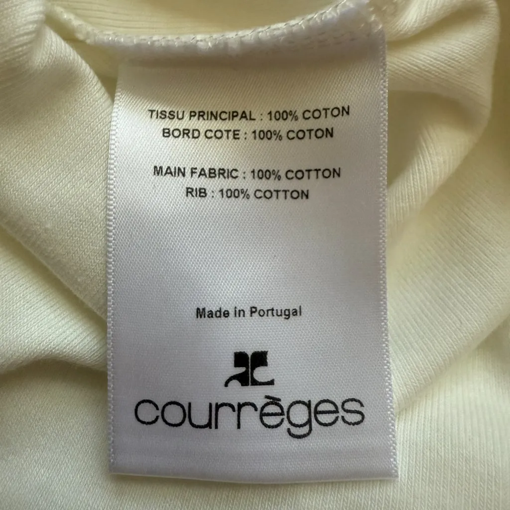 Courreges Paris Embroidered Cotton - Image 14