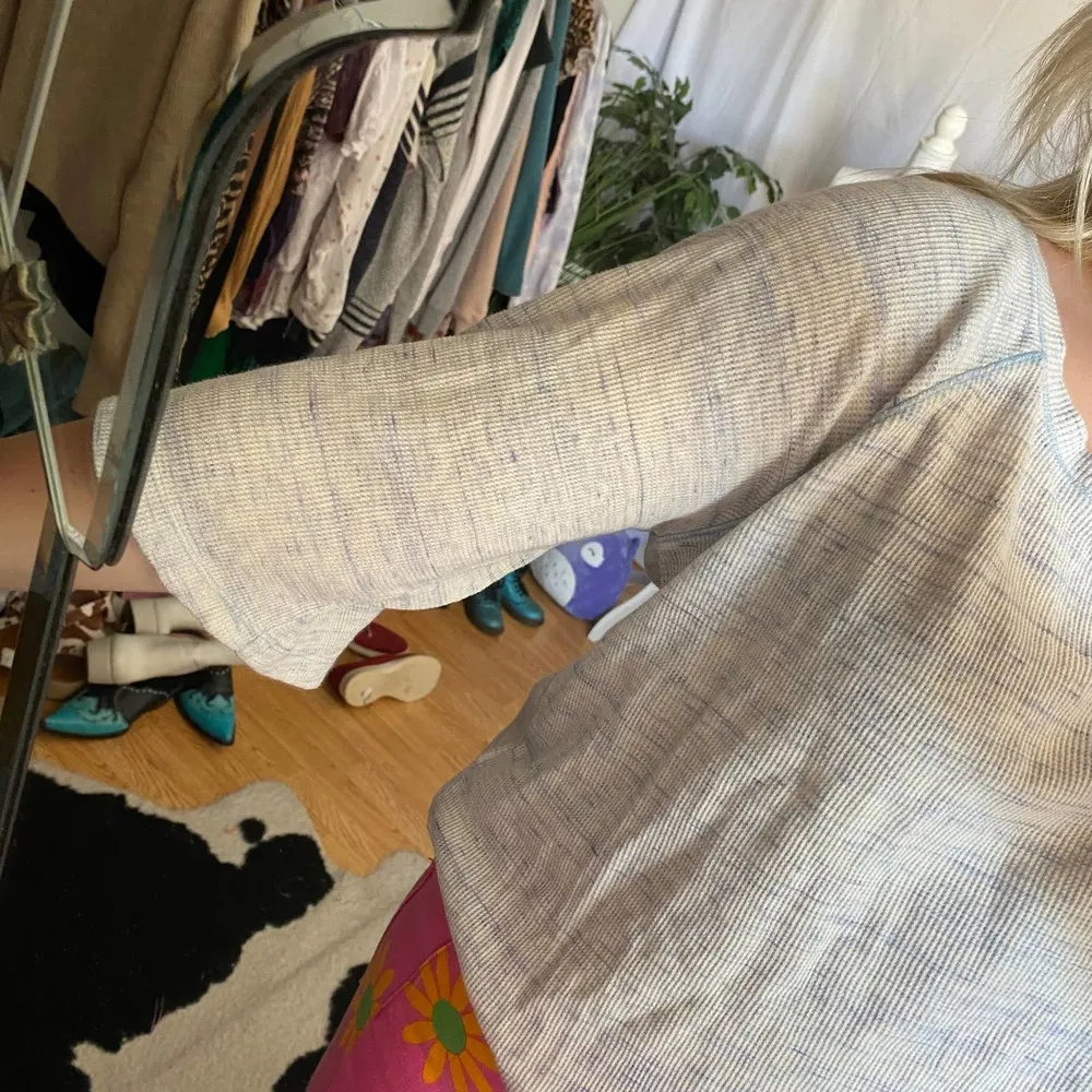 Free People Heathered Crop 3/4 Sleeve Knit Top - Image 83