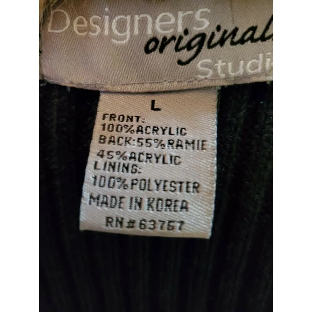 Designers Originals L Faux Fur Animal Print Vest Brown Size L - Image 9