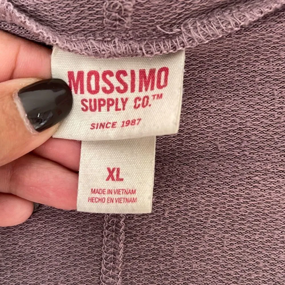 Mossimo & Co. Women’s Hooded Sweatshirt. Size XL Lavender Color Purple - Image 4