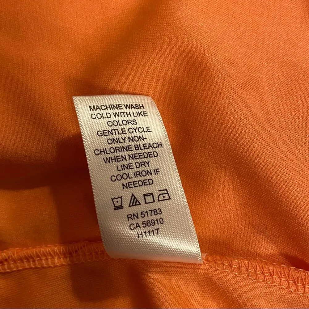 Maurice’s || peach/white print dress - Image 5