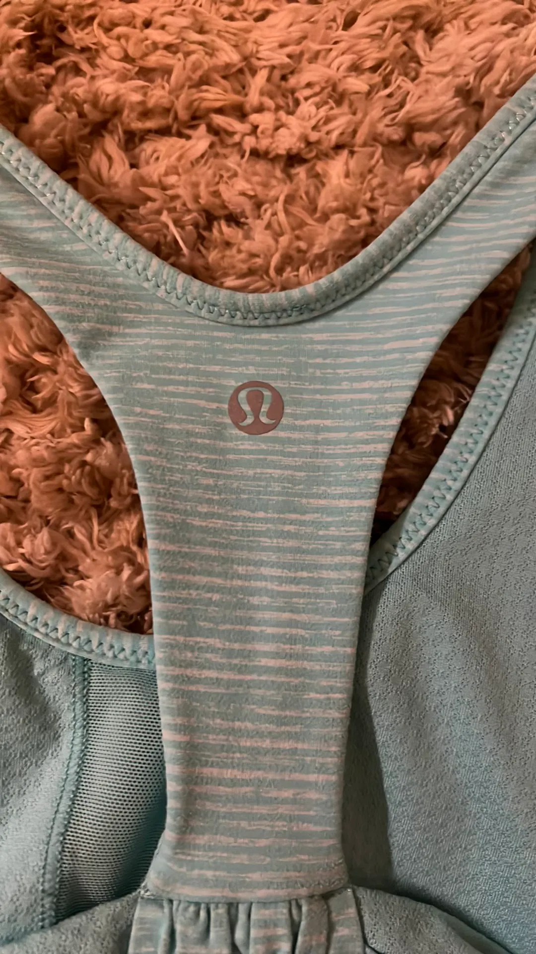 Blue And White Striped Tank Top - Image 3