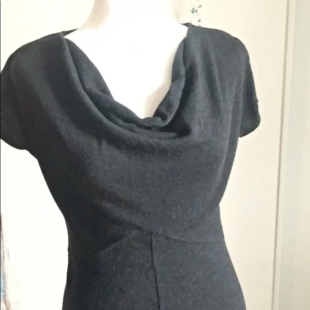 Banana Republic Lightweight Knit Short Sleeve Cowl Neck Sift Knit Sweater Dress - Image 2