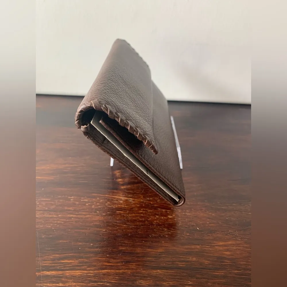 Buxton Trifold Wallet Brown - Image 2