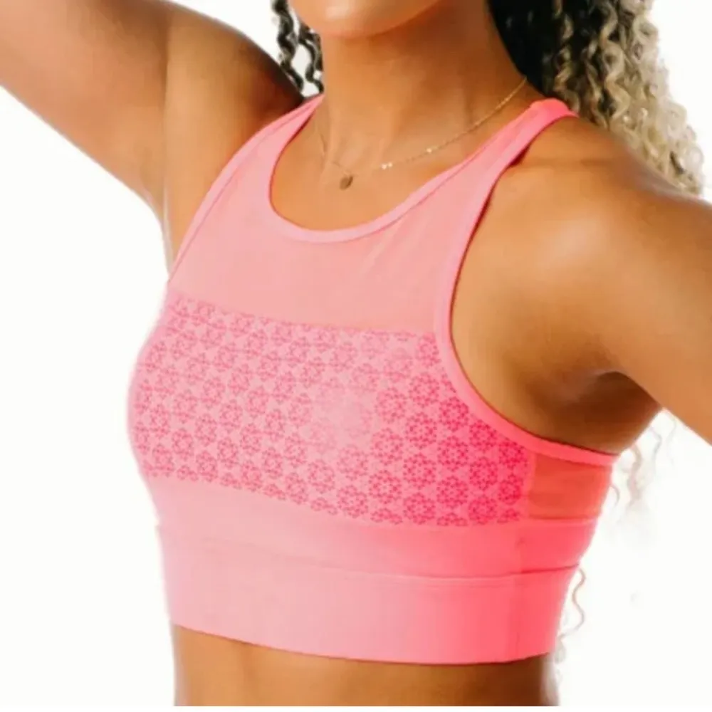 Zyia active flower power all star sports bra size small - Image 11