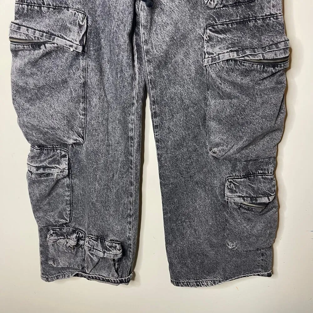 GRLFRND x Lindsi Lane Romee Drawcord Cargo Pant in Sedgwick XS - Image 6