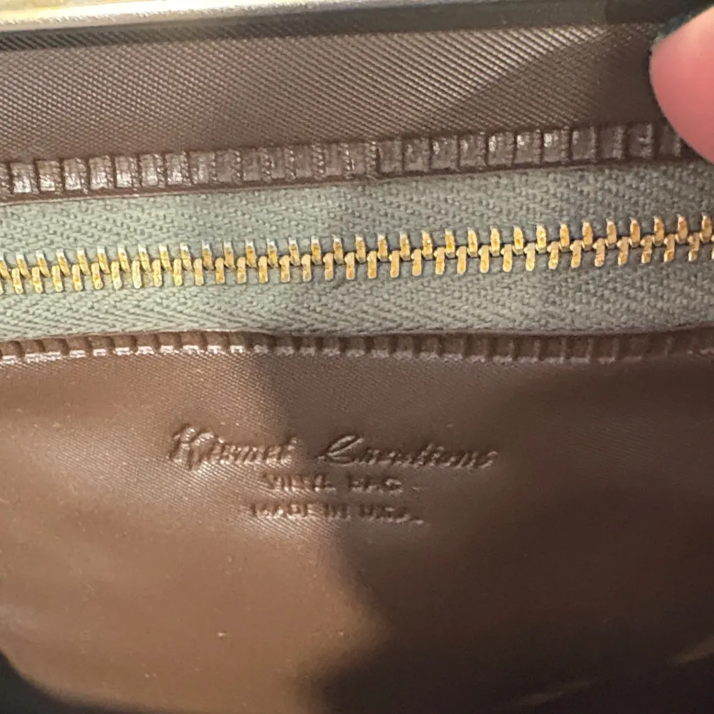 Vintage Carpet Bag Brown - Image 4