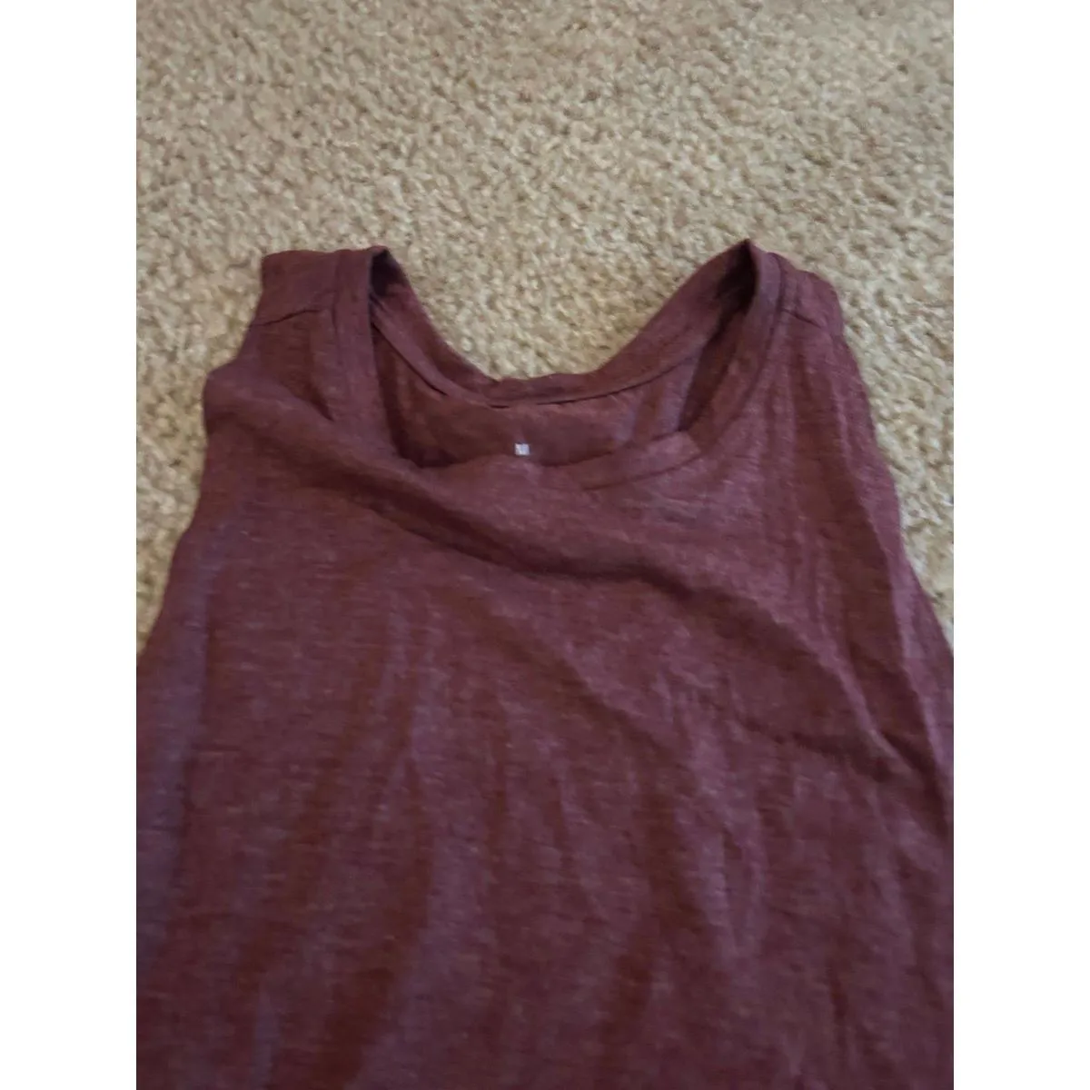 ab10 Open side gym work out top size medium woman Red - Image 3