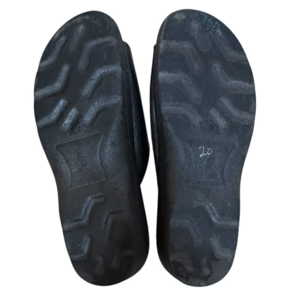 Italian Shoemakers Black Mules Comfortable Design - Image 4